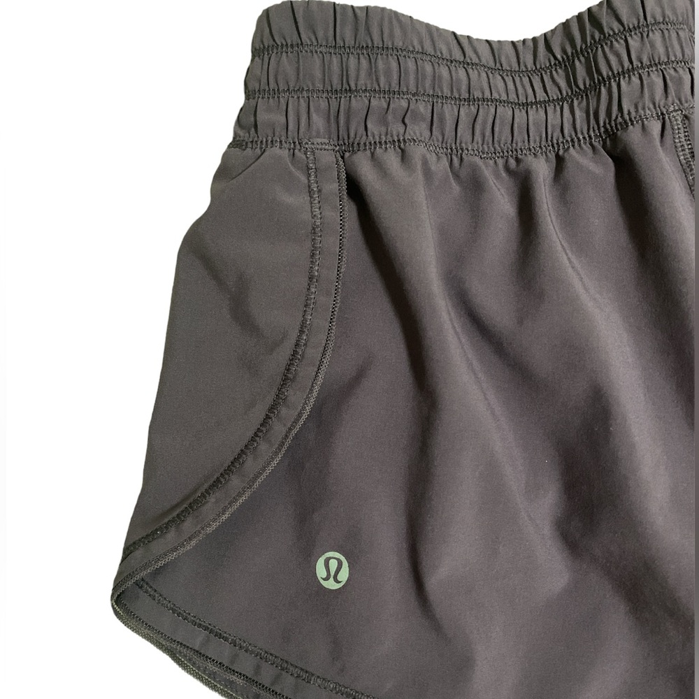 Purple lululemon athletic shorts